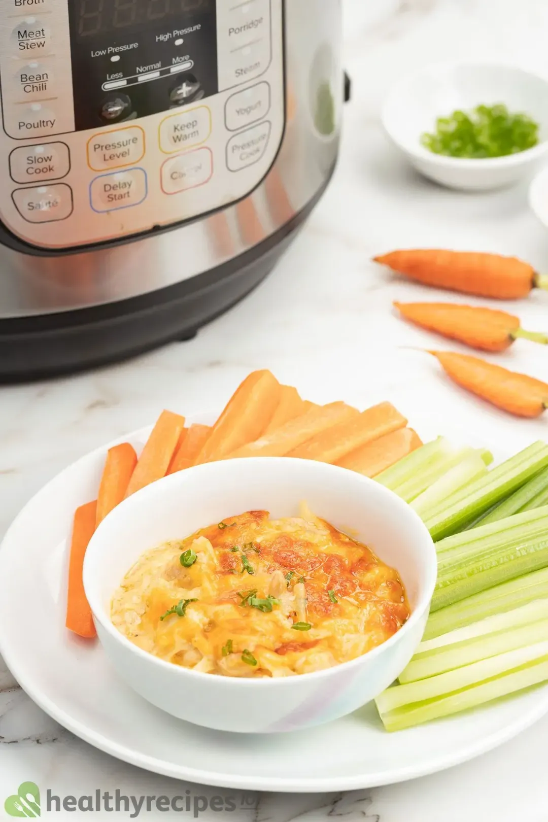 Instant Pot Buffalo Chicken Dip Recipe