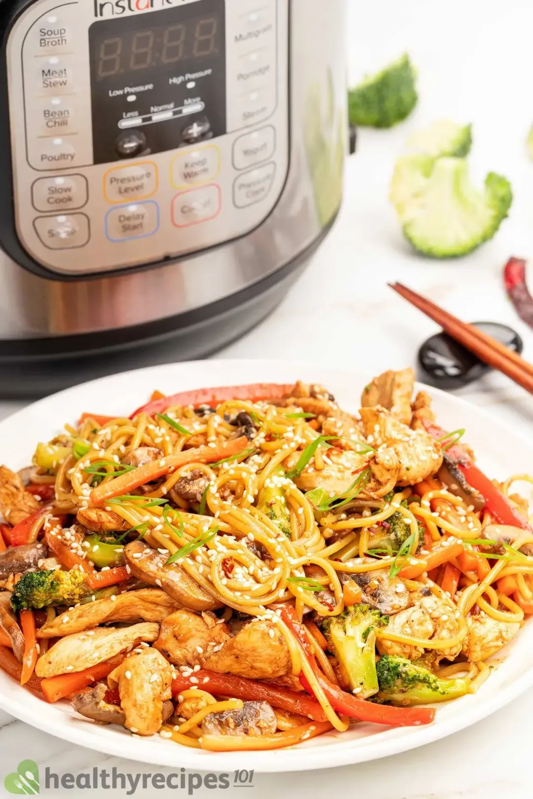 instant pot lo mein recipe