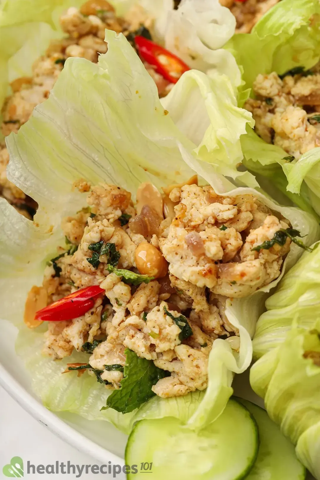 is chicken larb healthy