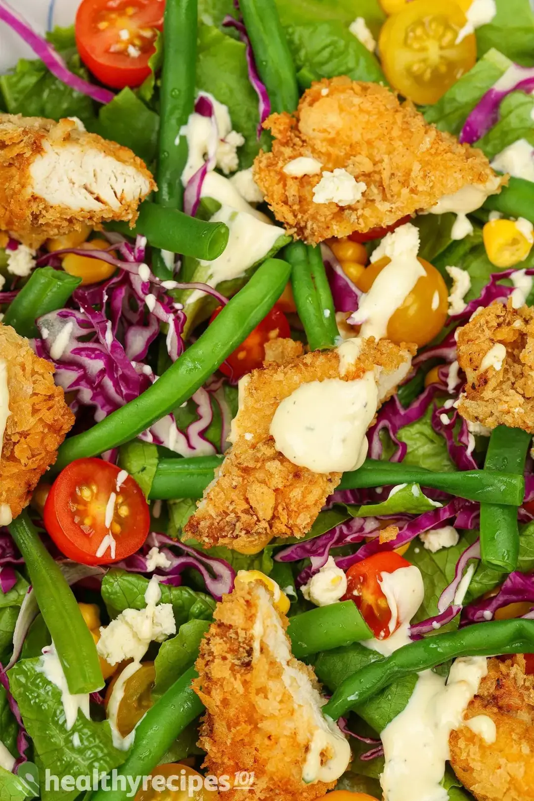 Is Fried Chicken Salad Healthy