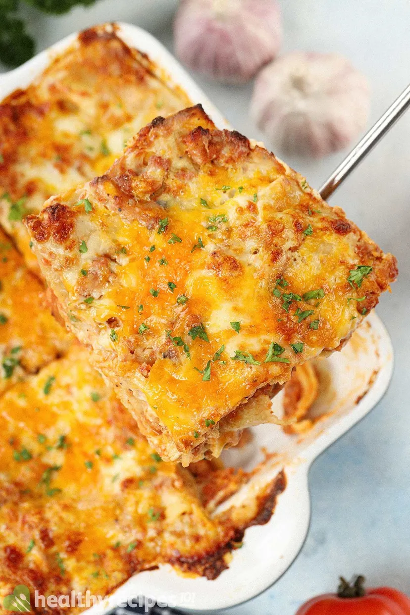 Ground Chicken Lasagna Recipe Layers upon layers of Incredible Flavor!