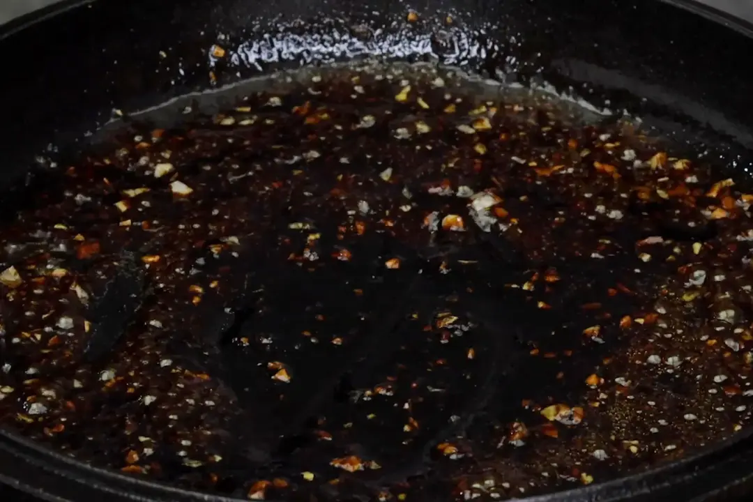 Season with spices for kung pao chicken