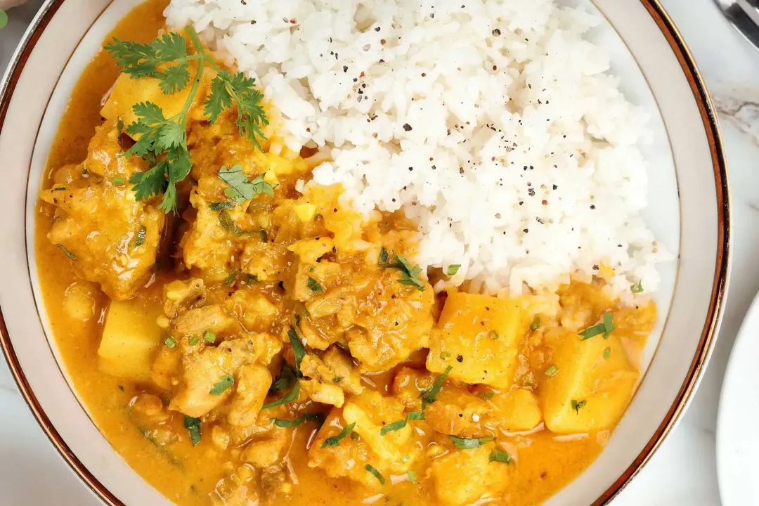 serve over rice instant pot curry