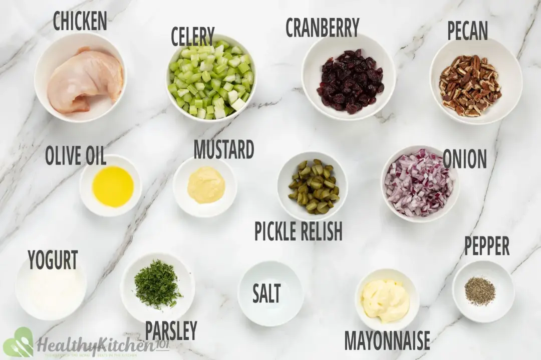 Southern Chicken Salad Recipe Ingredients
