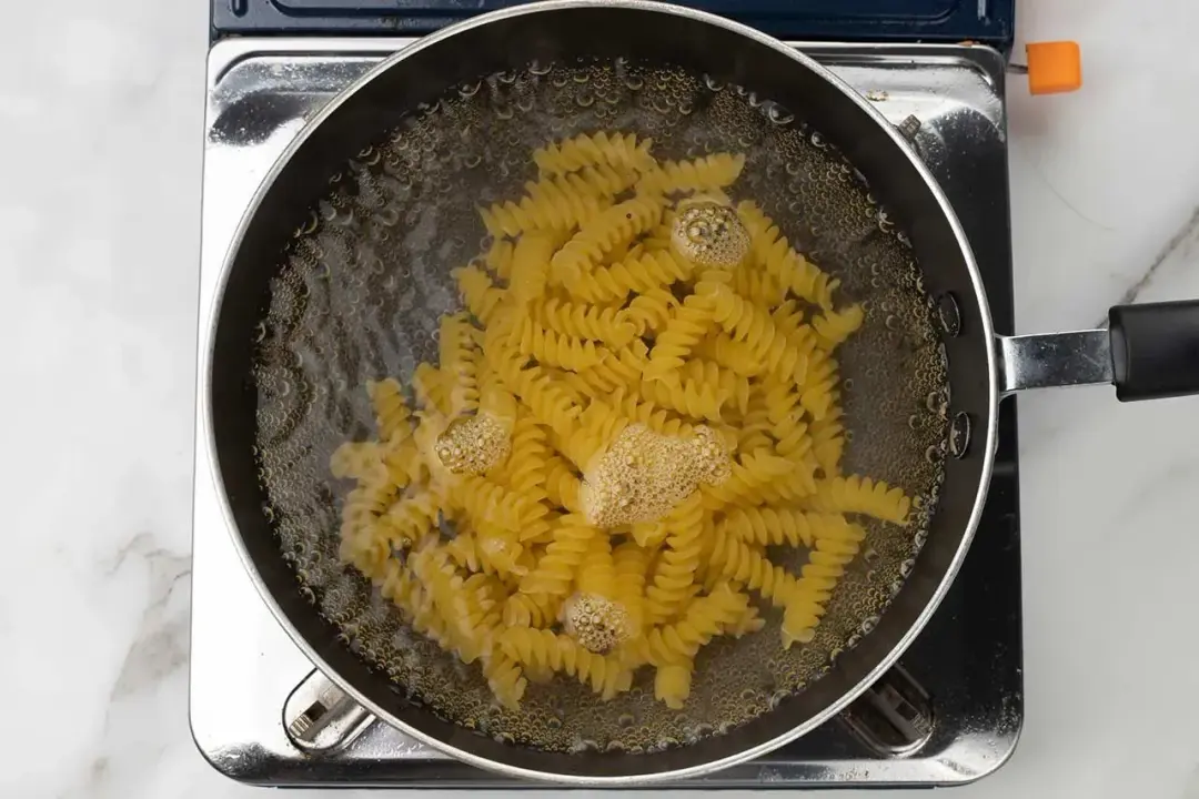 Step 1 Cook the pasta