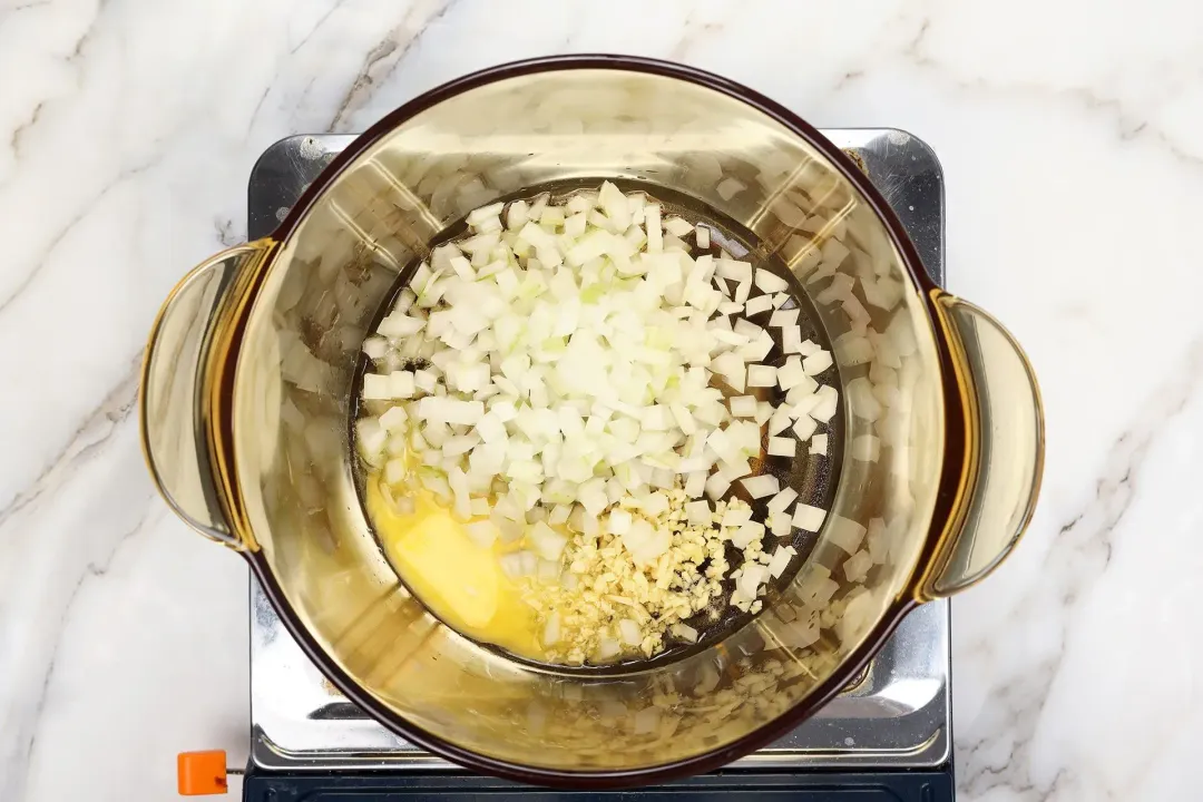 step 1 How to make Chicken Florentine Soup