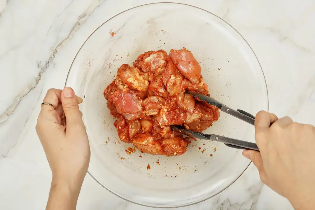 step 1 How to Make Chicken Satay in an Air Fryer