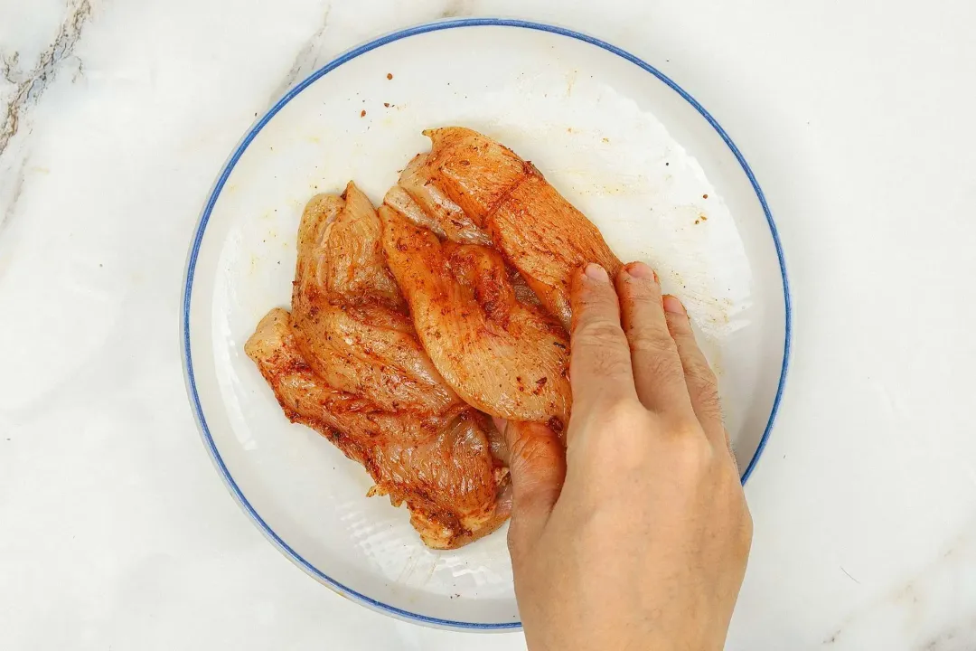 step 1 How to make fried chicken salad