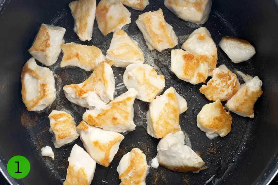step 1 Sear the chicken for Chicken Tortilla Soup Recipe