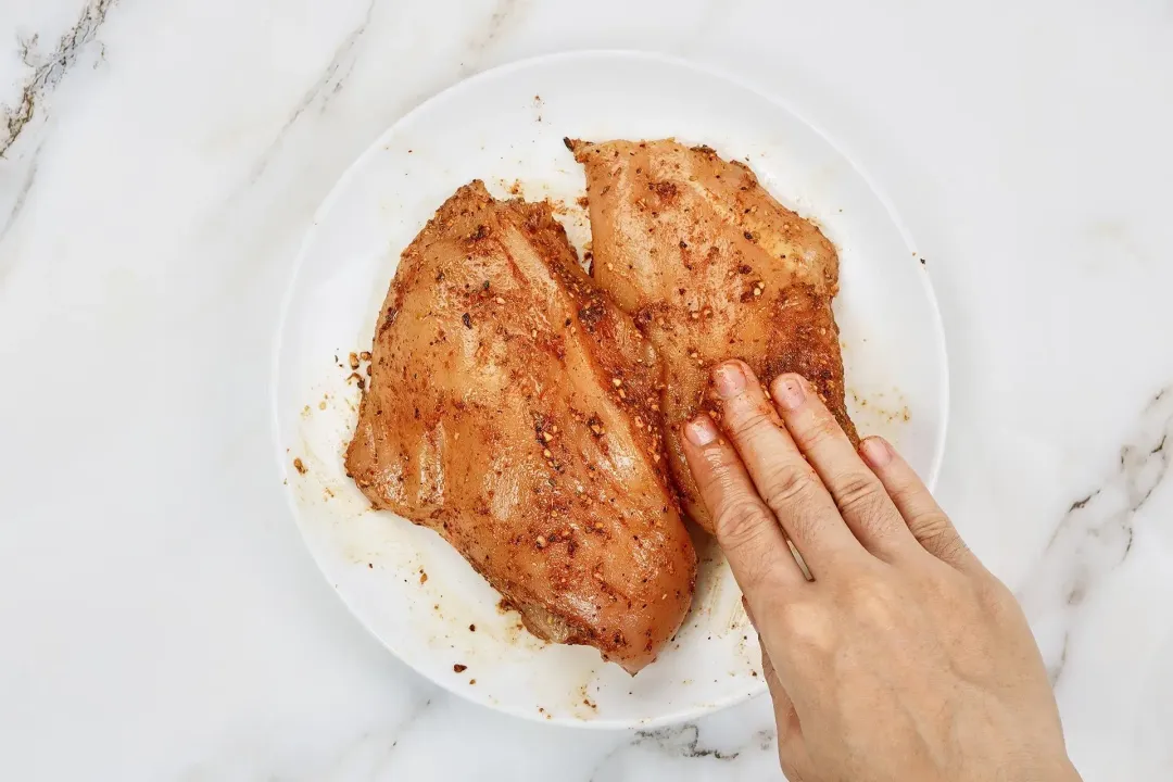 step 2 How to make Air Fryer Chicken Salad