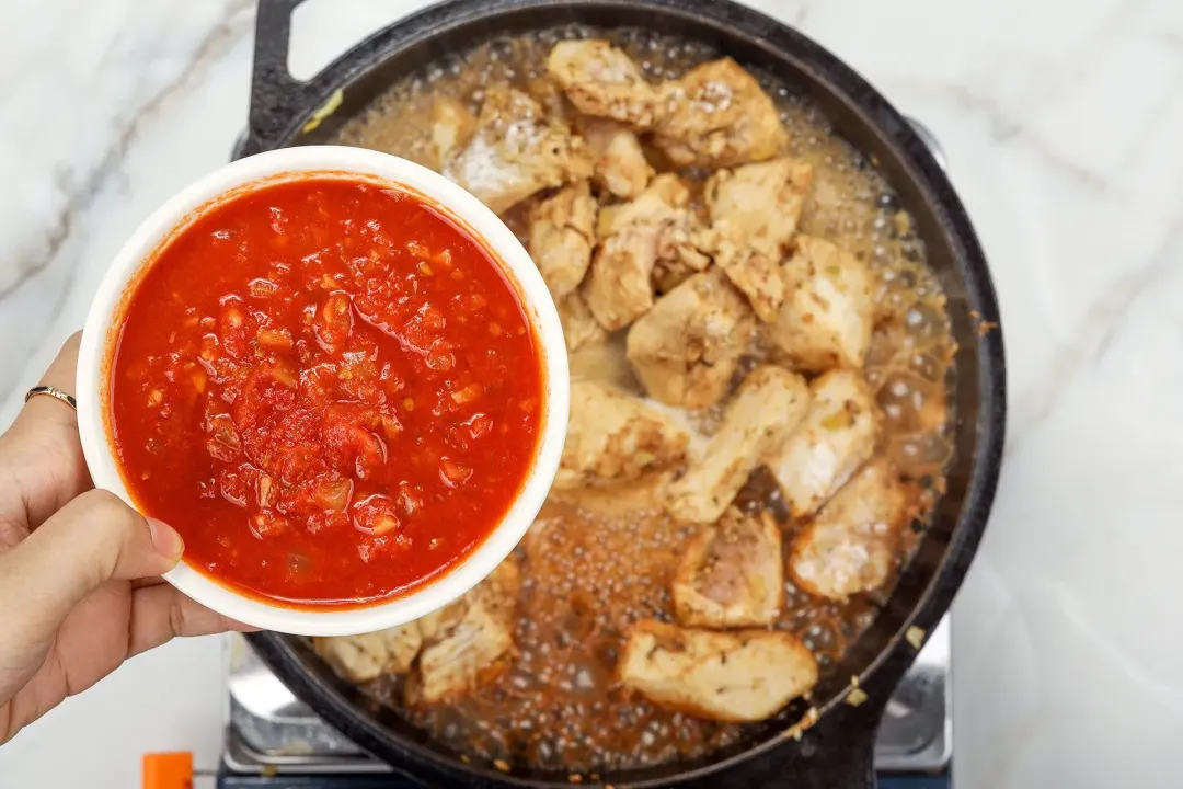 step 2 How to Make Chicken Enchiladas in an Air Fryer