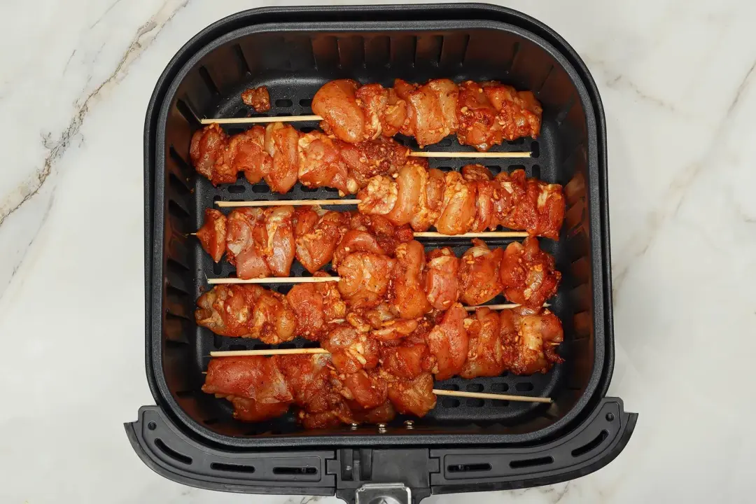 step 2 How to Make Chicken Satay in an Air Fryer
