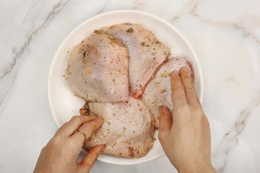 step 2 How to Make Greek Chicken in an Air Fryer