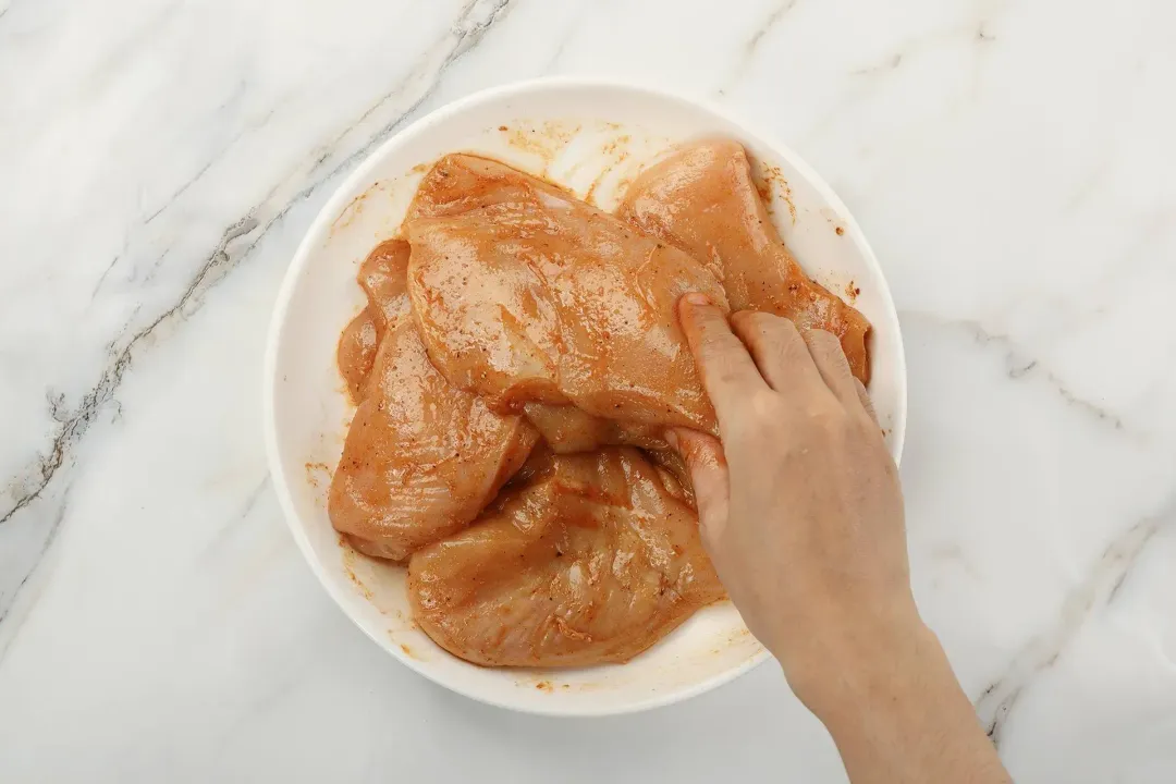 step 2 How to Make This Air Fryer Chicken Milanese