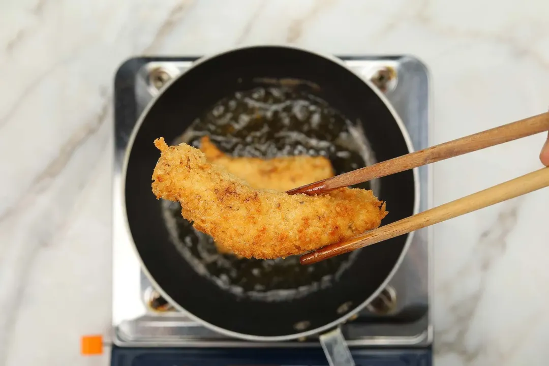 step 3 How to make fried chicken salad