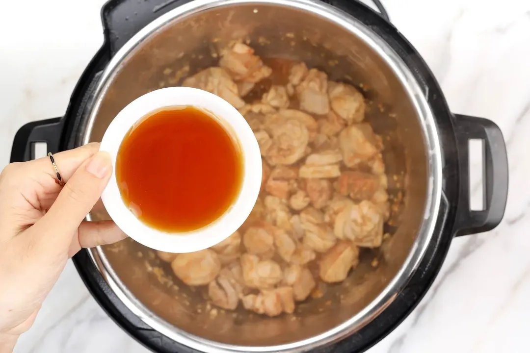 step 3 How to Make Instant Pot Sesame Chicken