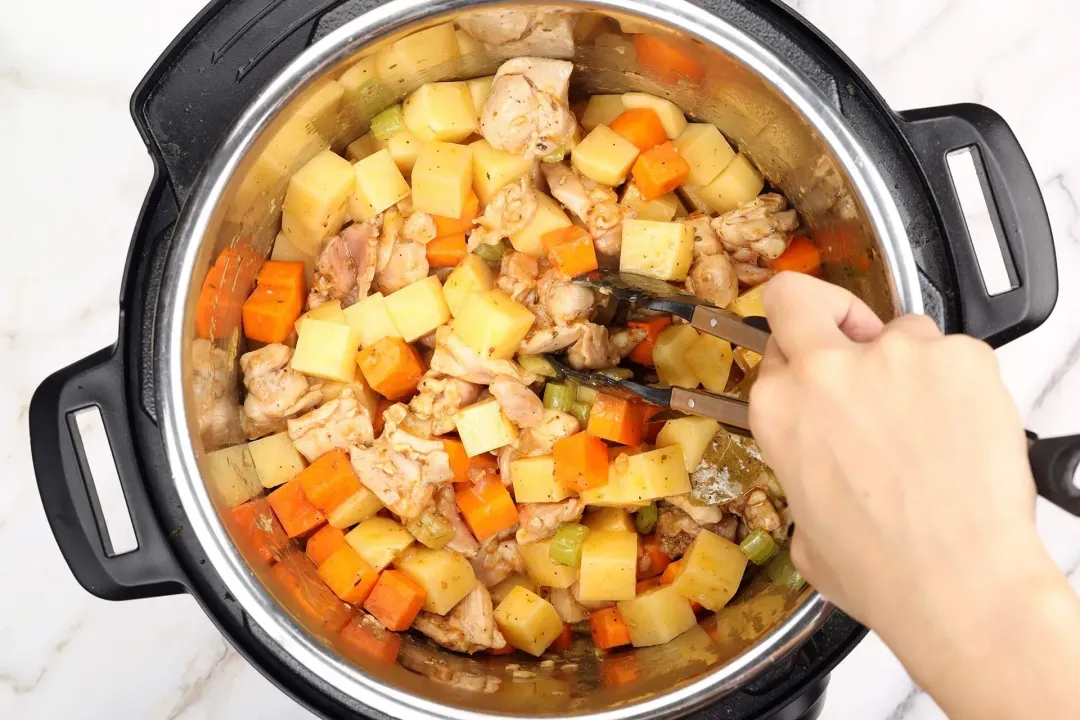 step 3 How to Make Stew Chicken in the Instant Pot