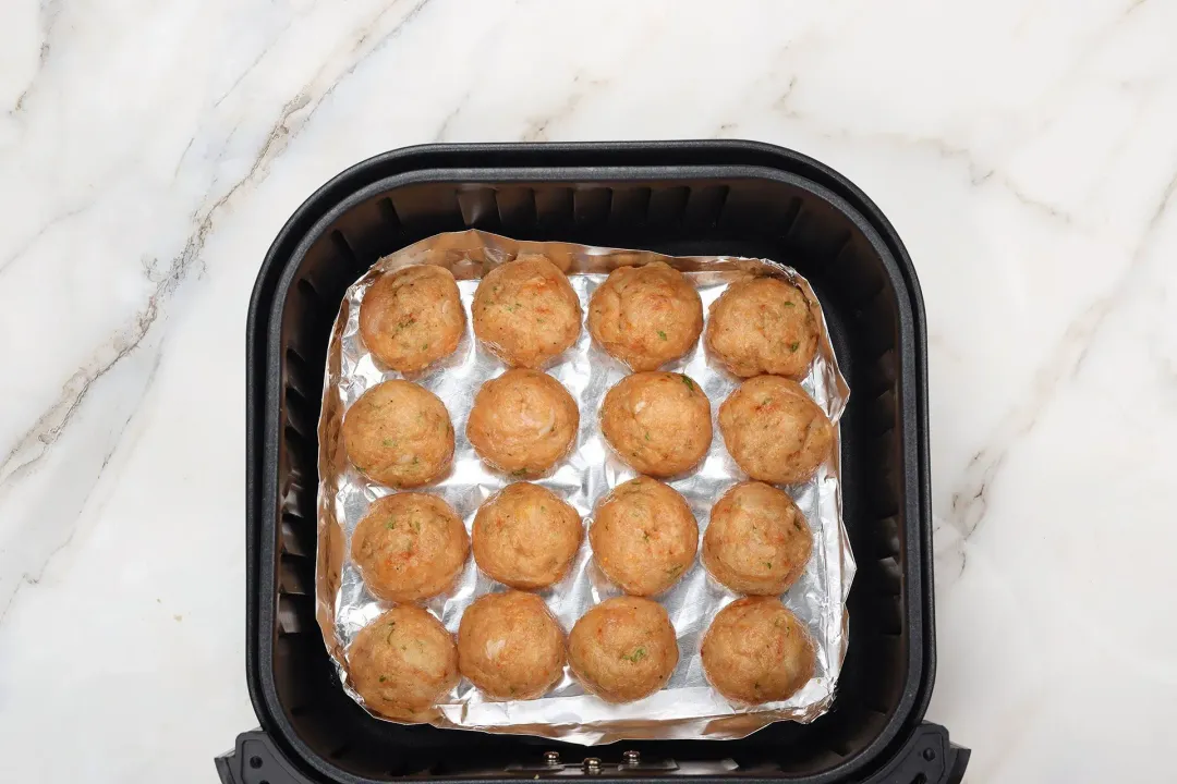 step 4 How to Cook Meatballs in an Air Fryer