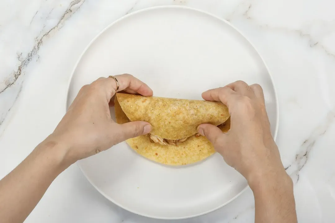 step 4 How to Make Chicken Enchiladas in an Air Fryer