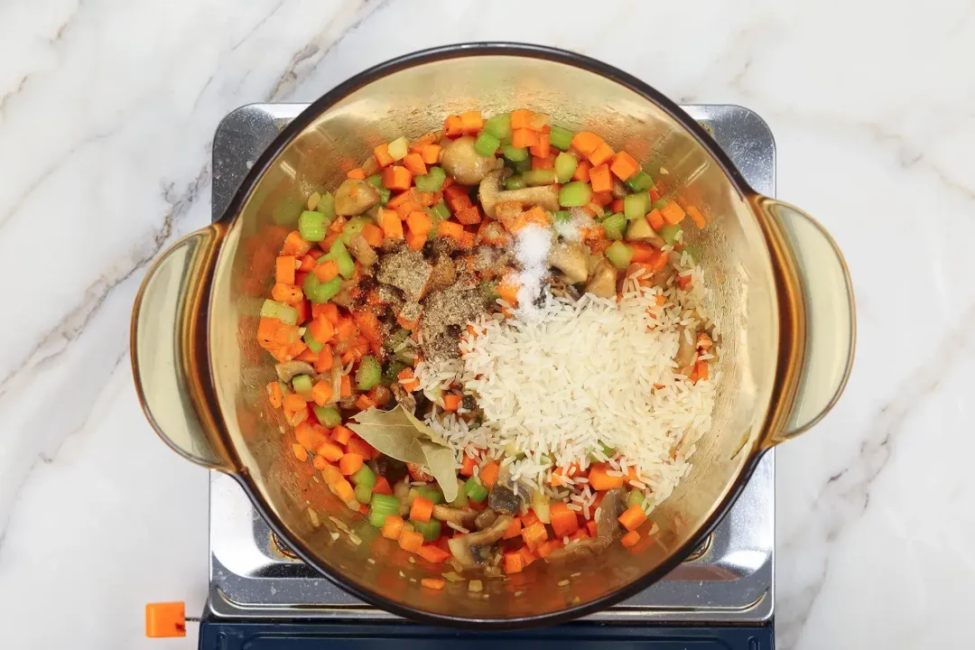 step 4 How to make lemony chicken rice soup