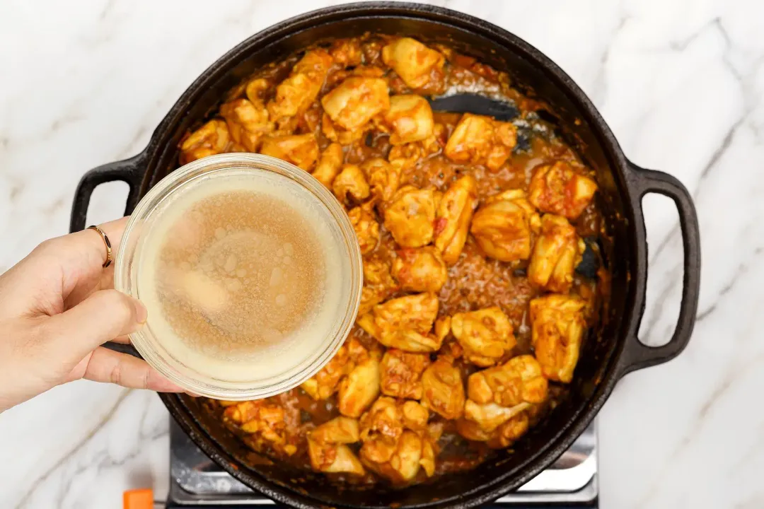 step 5 How to Make Chicken Jalfrezi