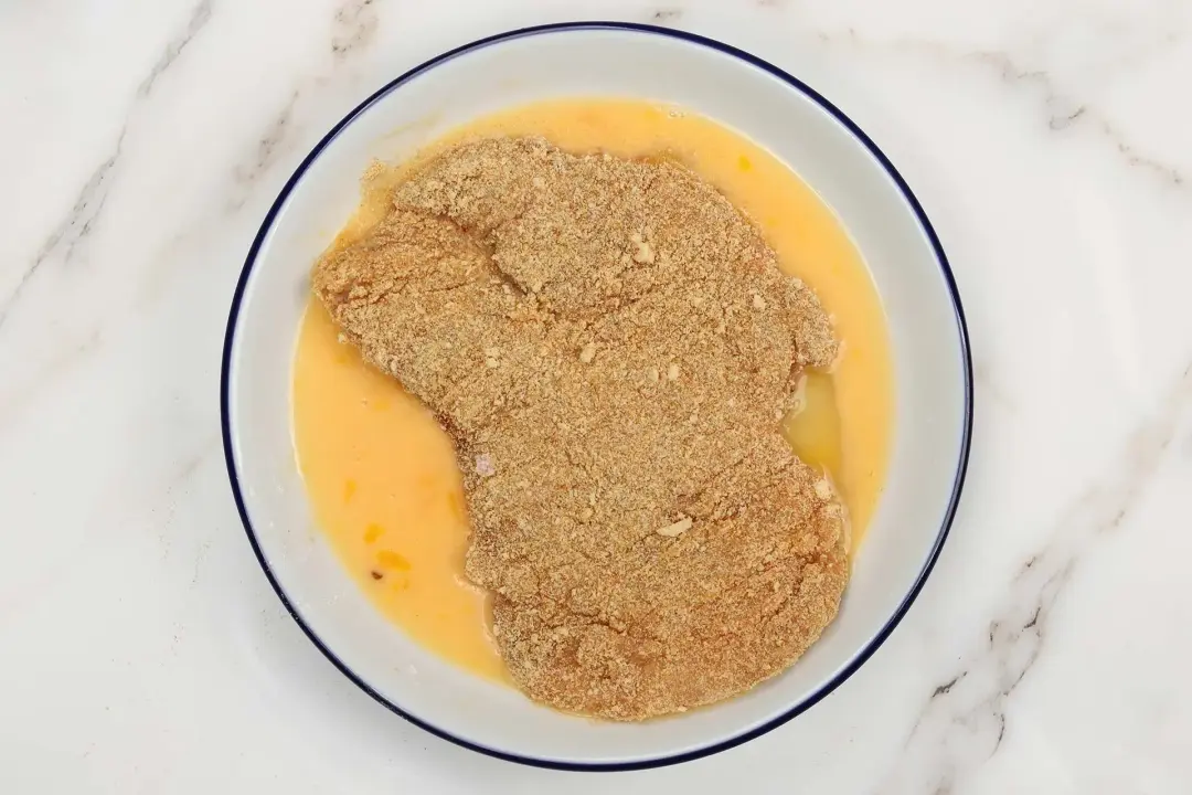 step 5 How to Make Chicken Schnitzel in an air fryer