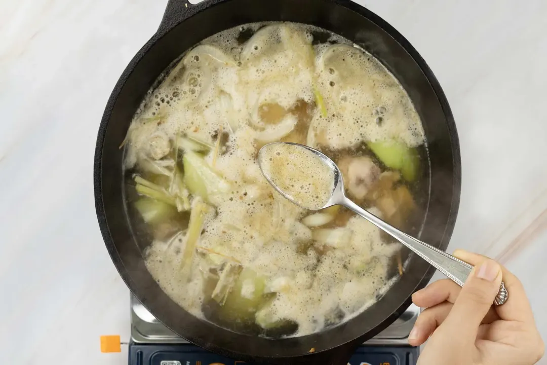 step 5 how to make chicken tinola