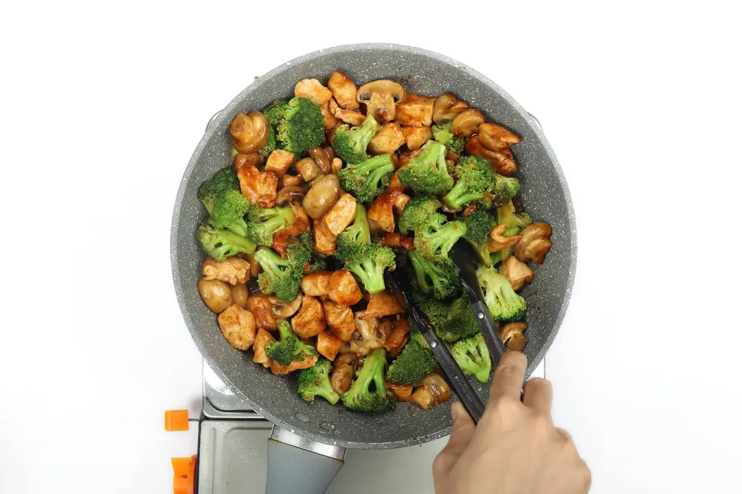 step 5 How to make Stir fried Chicken and Broccoli