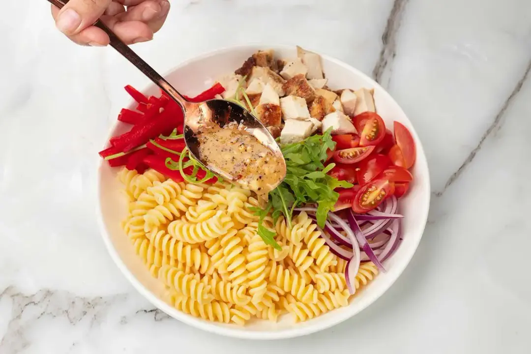 Step 5 Toss with the dressing