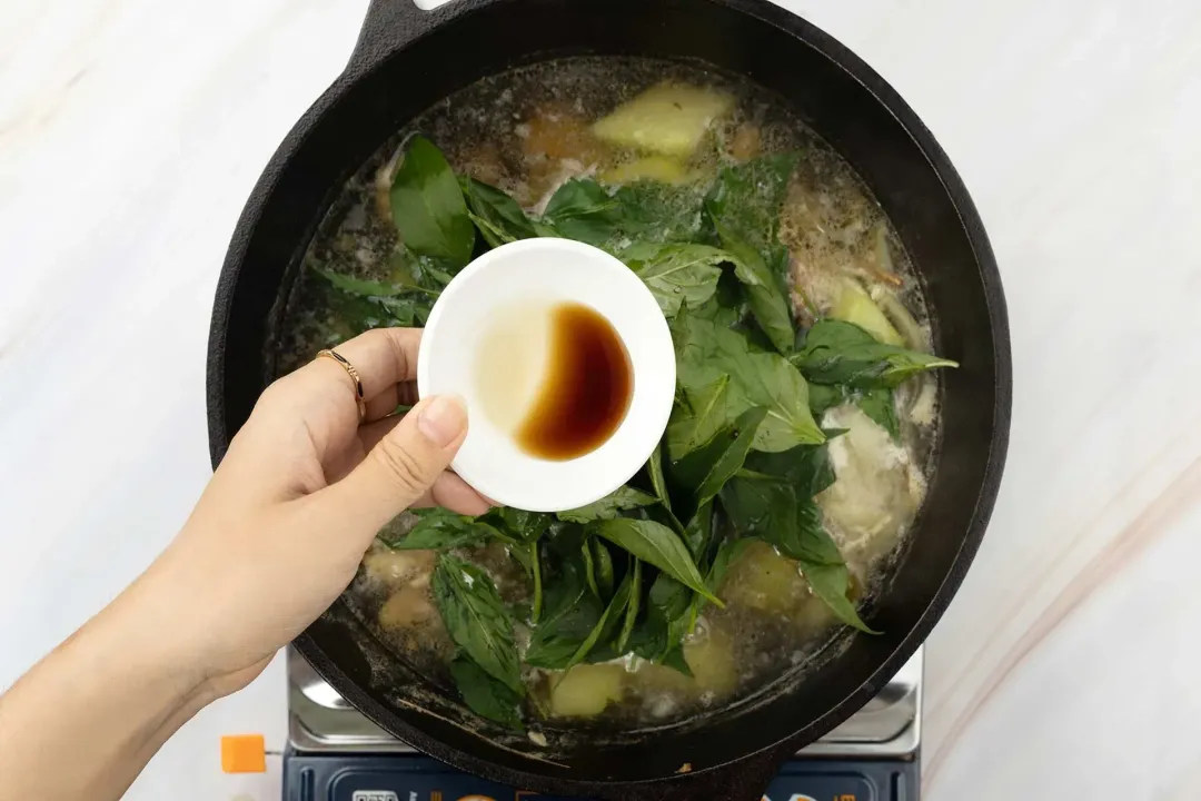 step 6 how to make chicken tinola