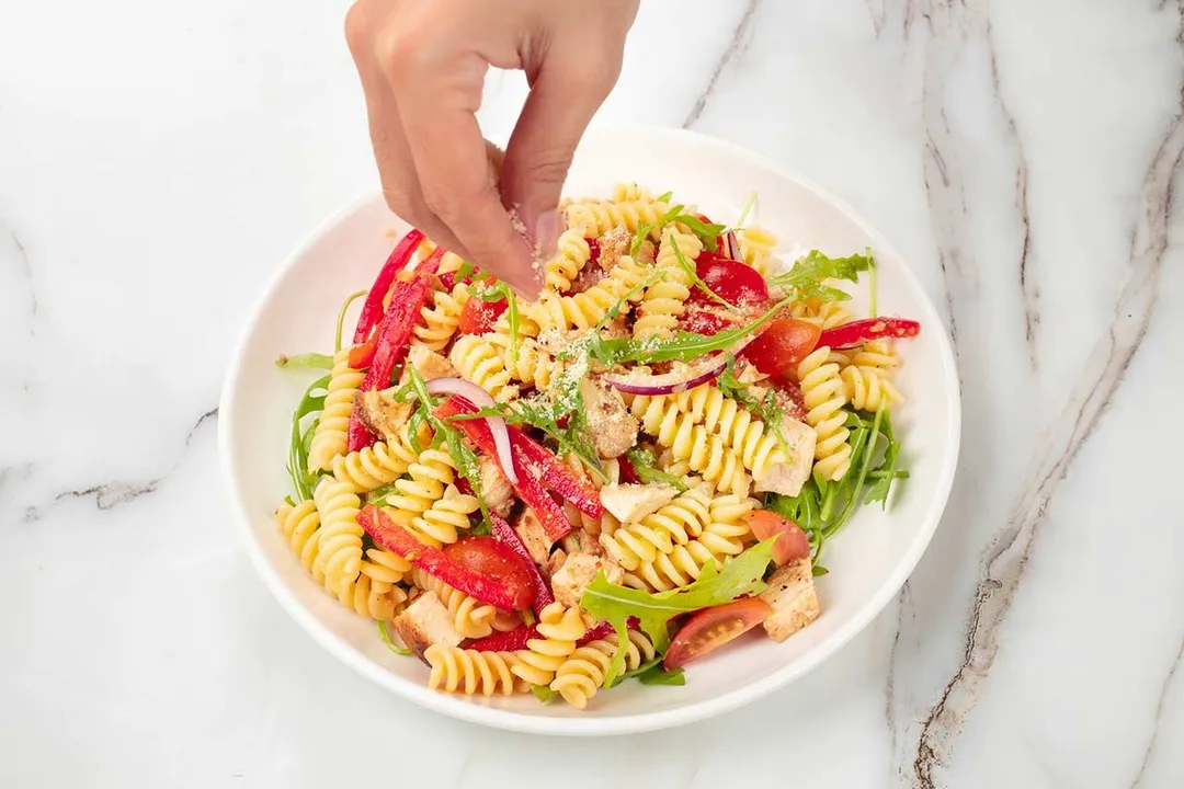 step 7 Chicken Pasta Salad Recipe