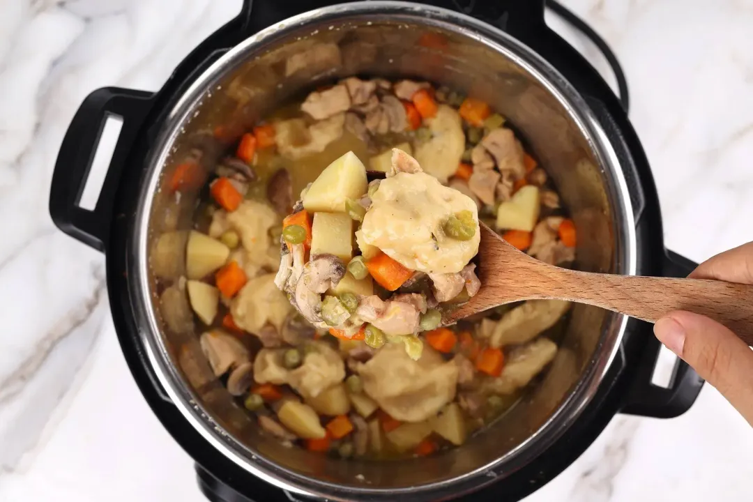 step 7 How to Make Chicken and Dumplings in an Instant Pot