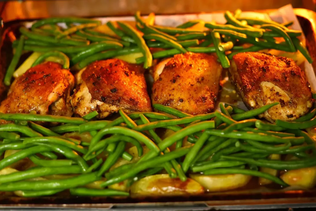 step 8 How to make baked chicken thighs