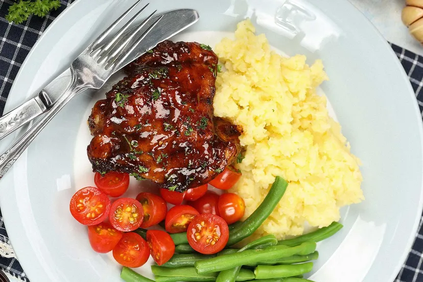 Balsamic Glazed Chicken Thighs Recipe A Sweet and Savory Treat