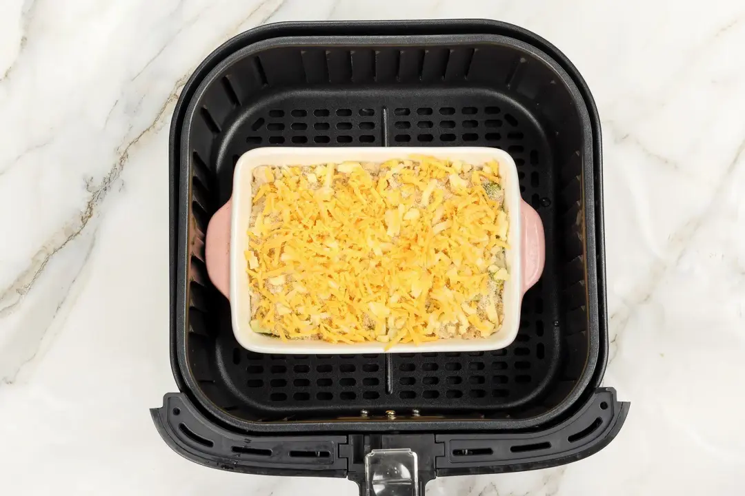 step 8 How to Make Chicken Broccoli Rice Casserole in an Air Fryer