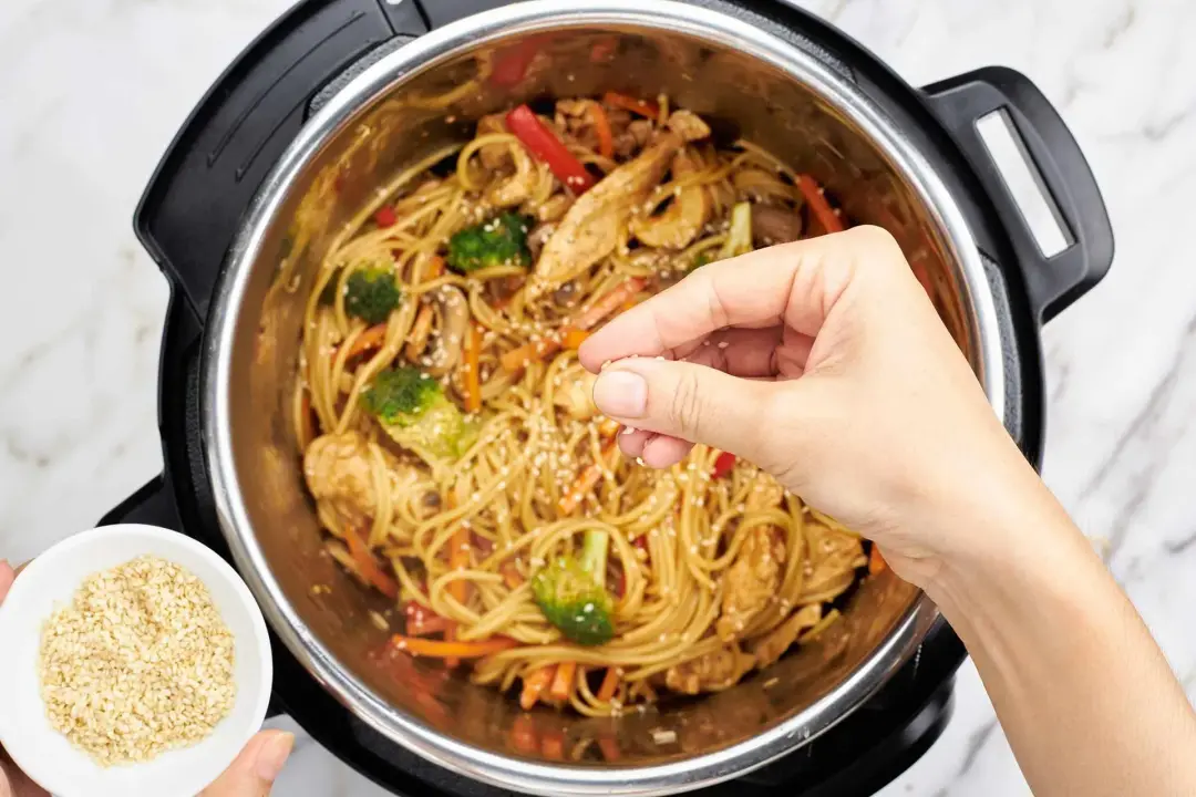 step 8 How to Make Lo Mein in the Instant Pot