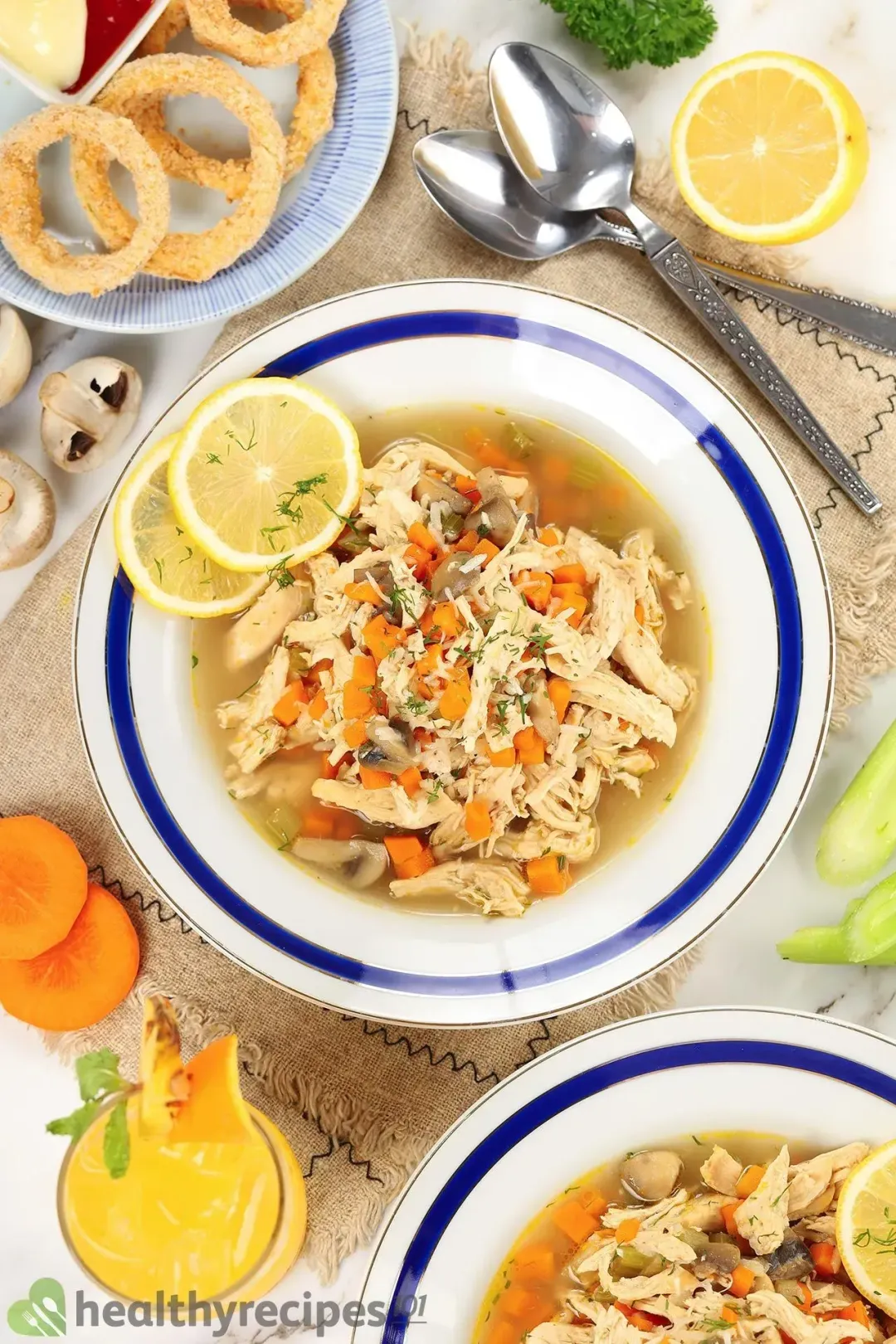 Storing and Reheating Lemony chicken rice soup