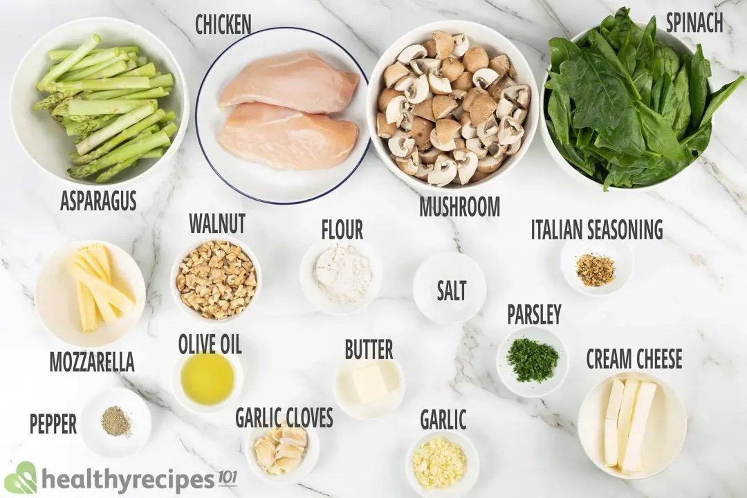 stuffed chicken breast ingredients