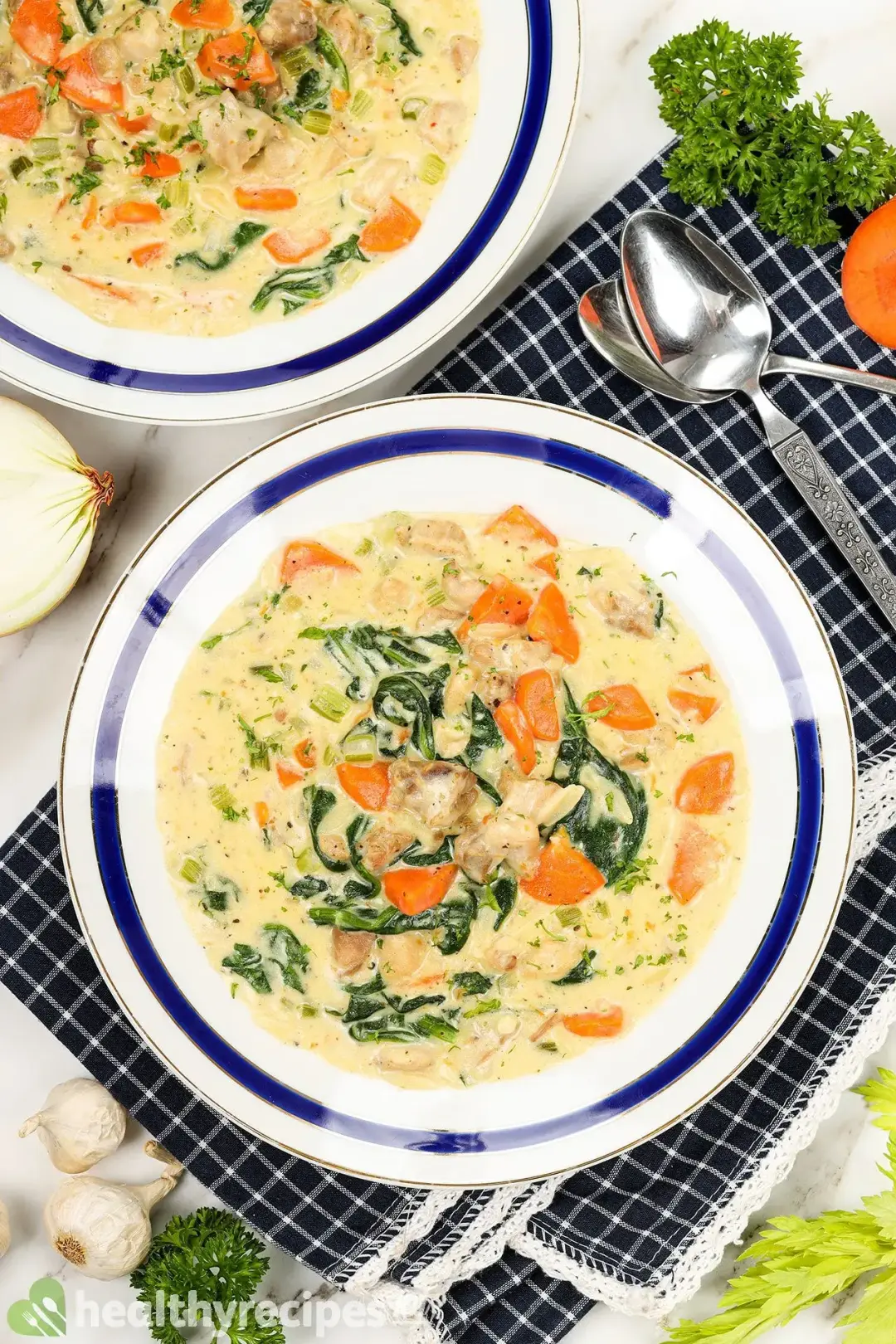 variations of Chicken Florentine Soup