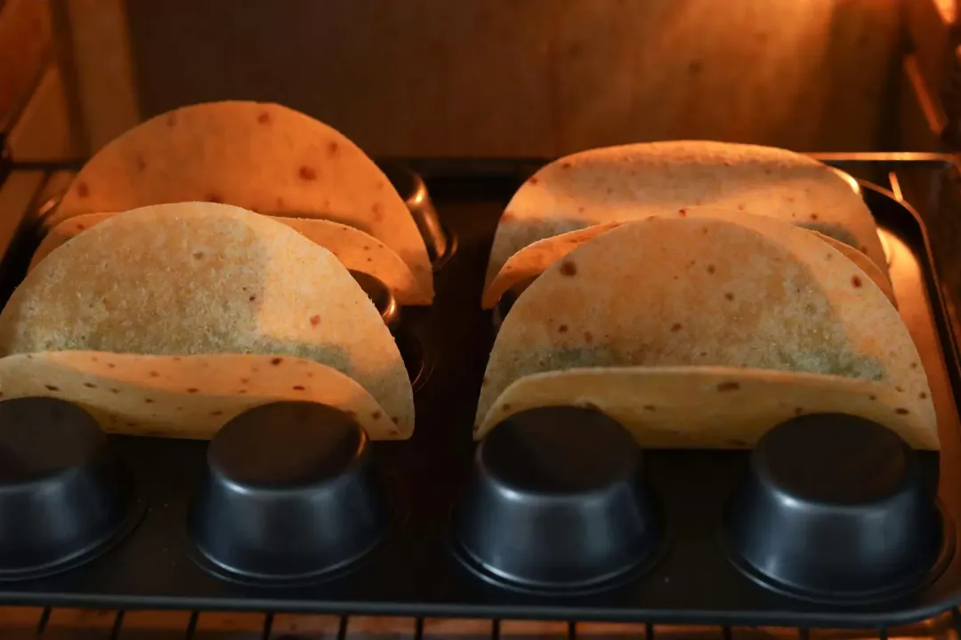 Warm the tortillas for chicken fajitas