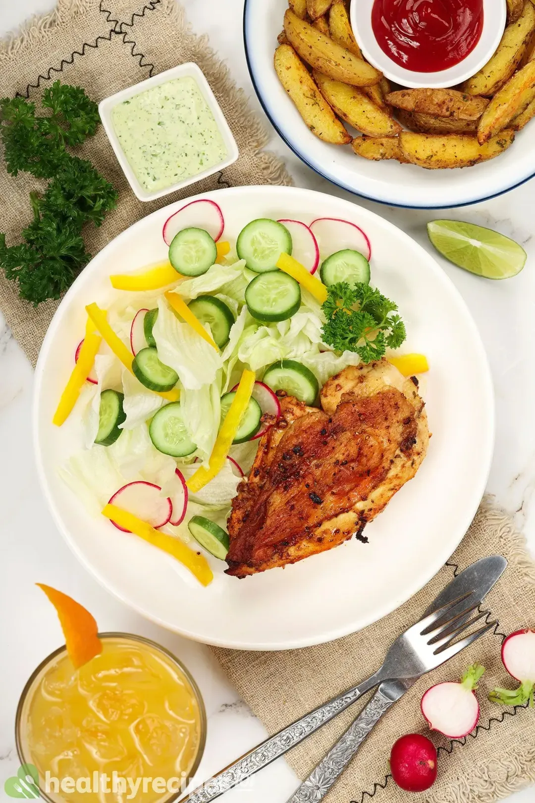 What to Serve with Air Fryer Peruvian Chicken