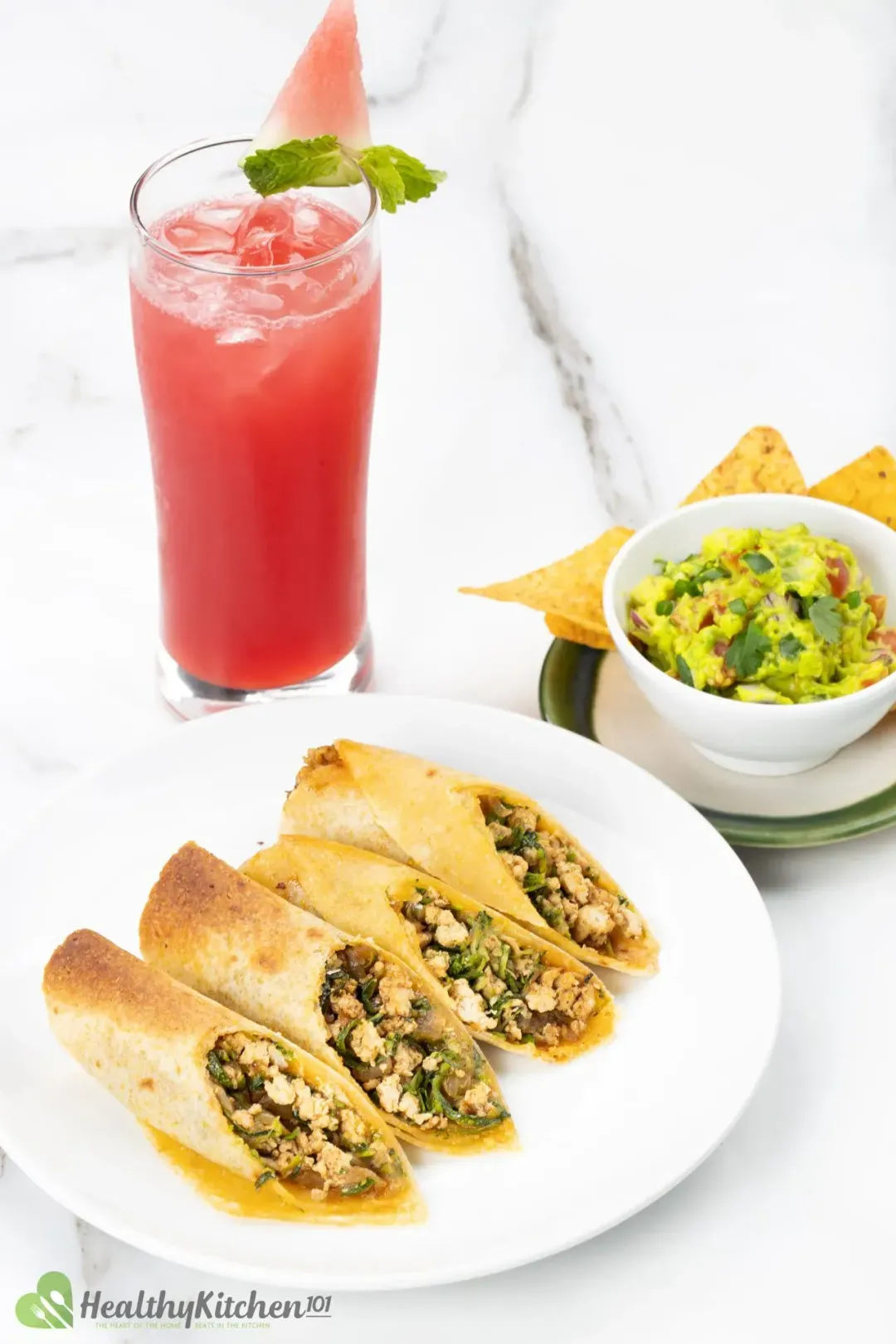 What to Serve With Baked Chicken Taquitos