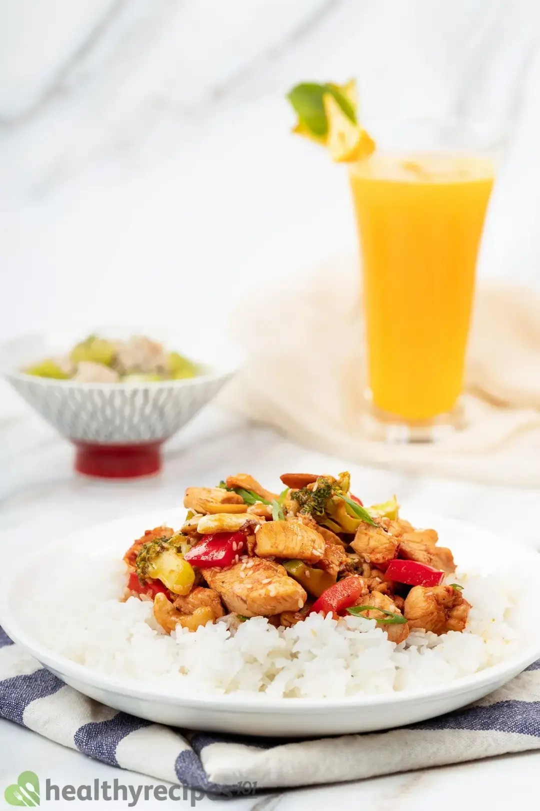 what to serve with cashew chicken