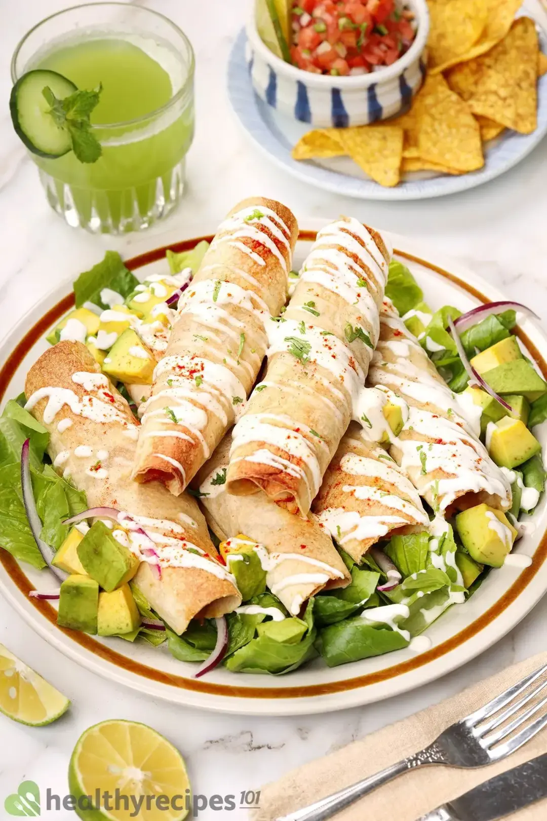What to Serve With Chicken Flautas
