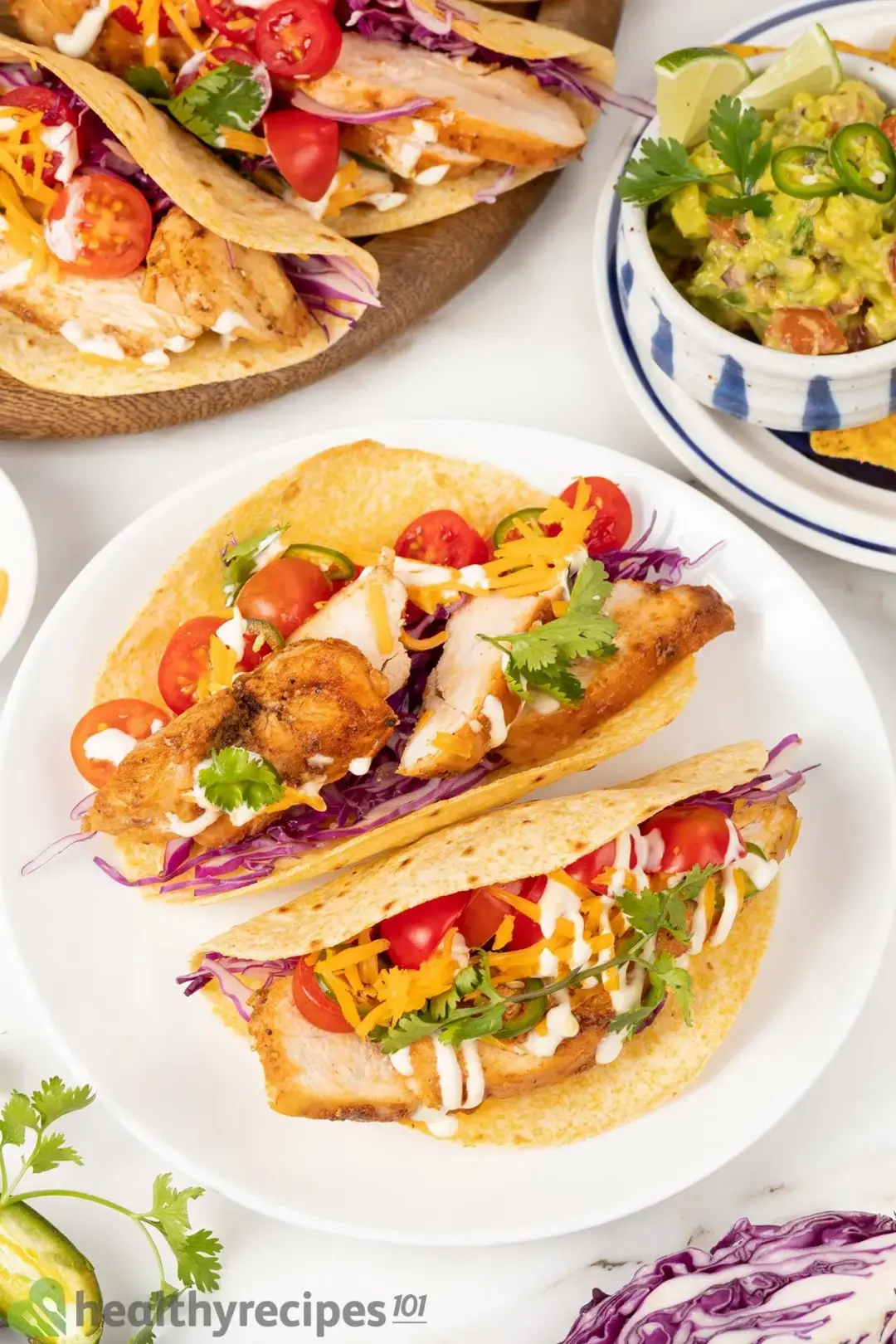 what to serve with chicken tacos