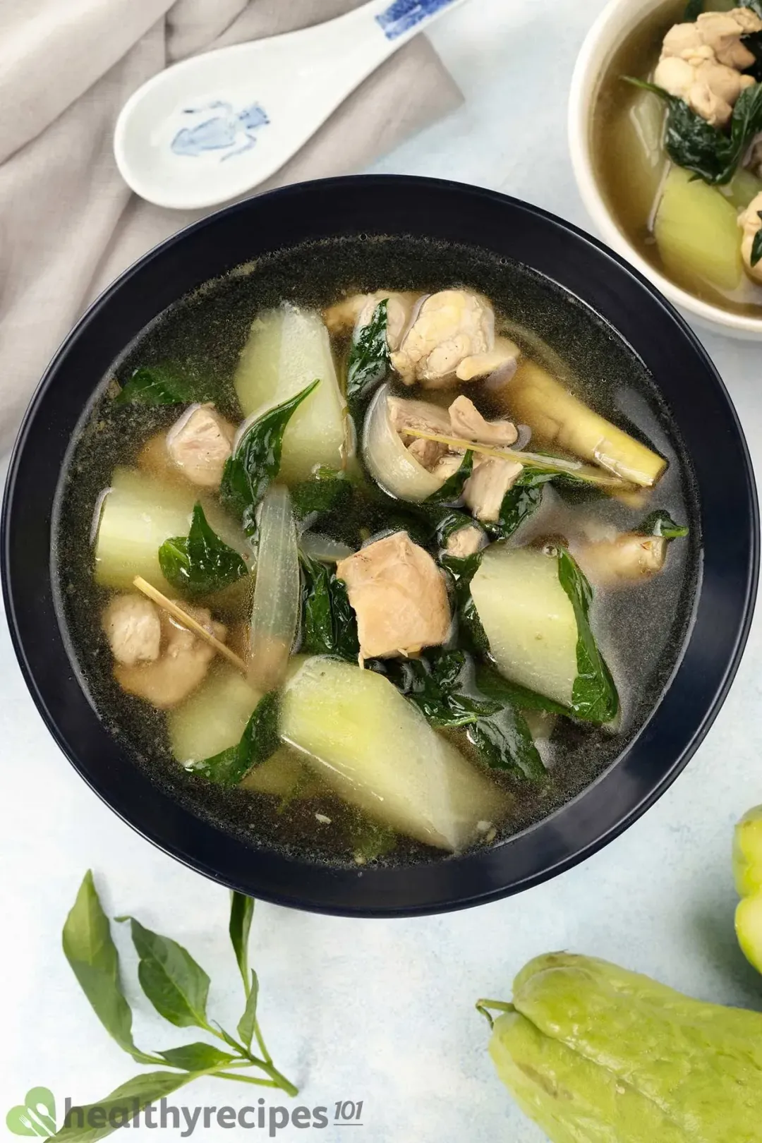 what to serve with chicken tinola