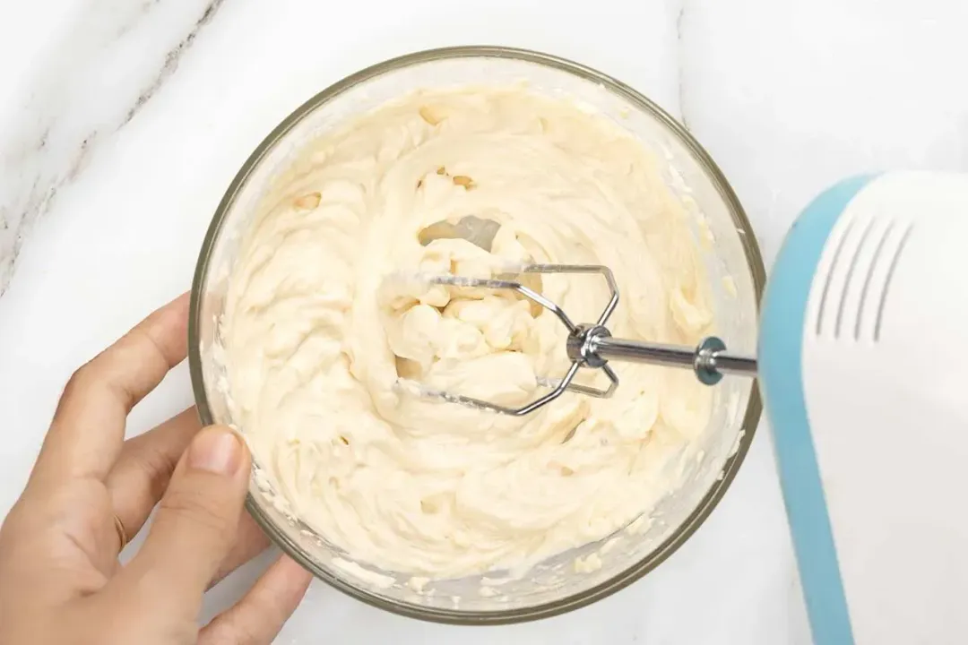 Step 5 Make the frosting for carrot cake cookies