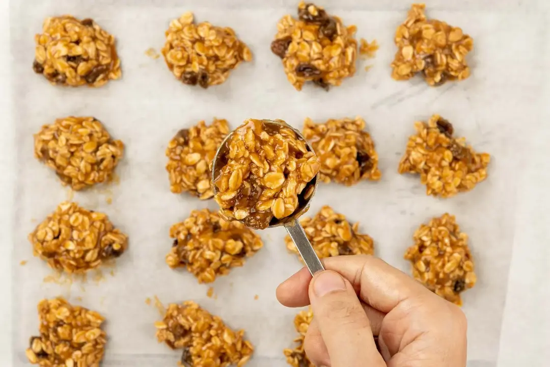 step 6 how to make oatmeal raisin cookies