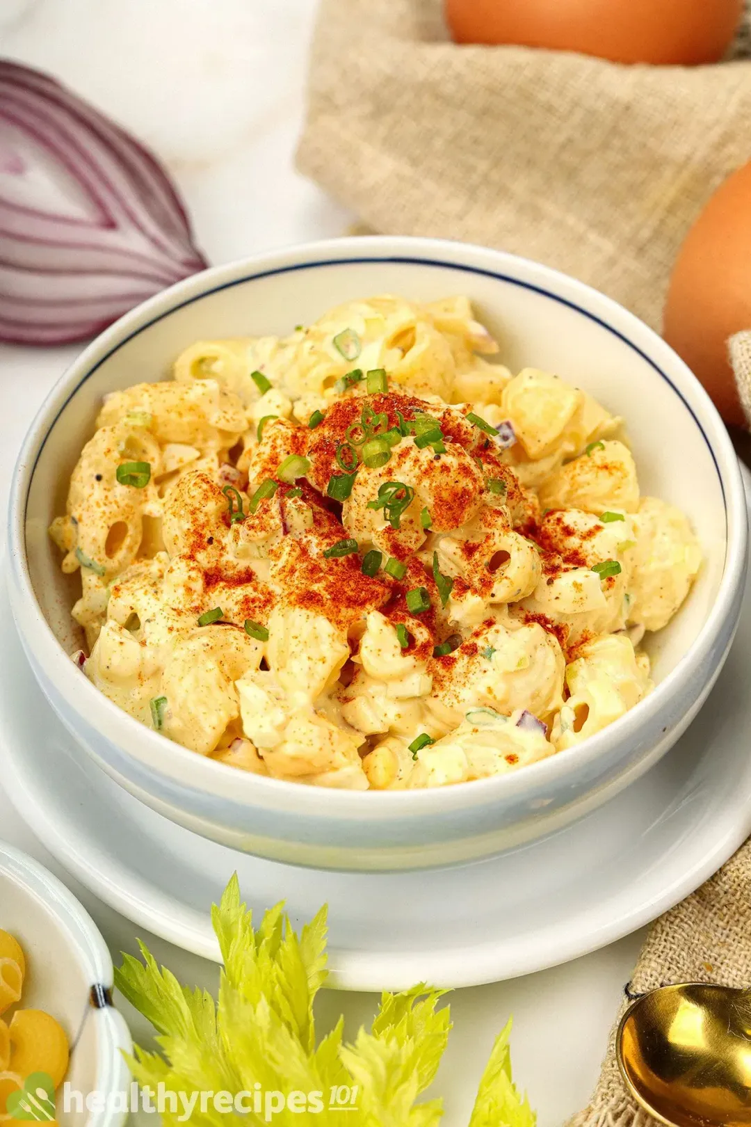 Deviled Egg Pasta Salad Recipe