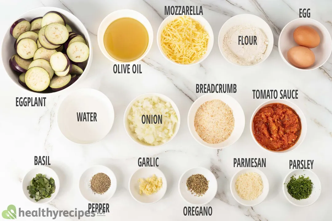 Eggplant Parmesan Ingredients List